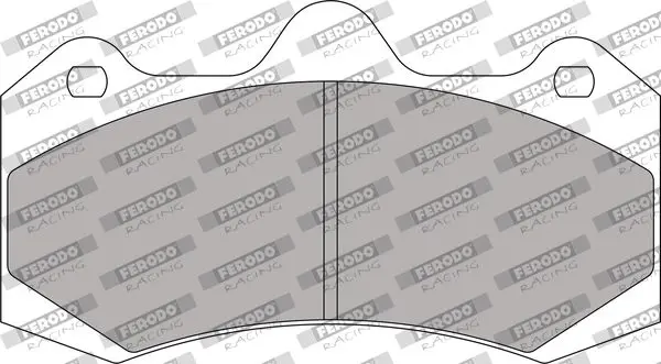 FRP3114R Комплект тормозных колодок,