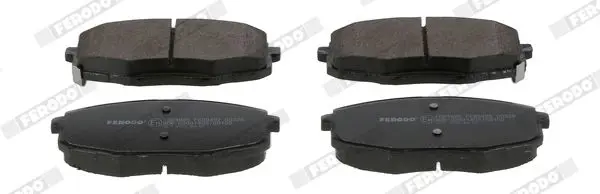 FERODO FDB4985 Комплект тормозных колодок,