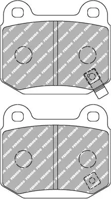 FERODO FDS1562 Комплект тормозных колодок,