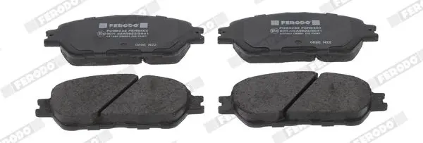 FDB5232 Комплект тормозных колодок,