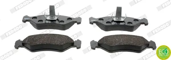FERODO FDB1082 Комплект тормозных колодок,