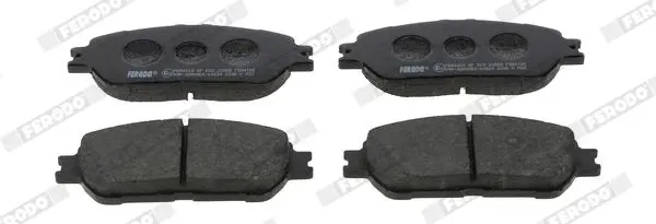FERODO FDB4126 Комплект тормозных колодок,