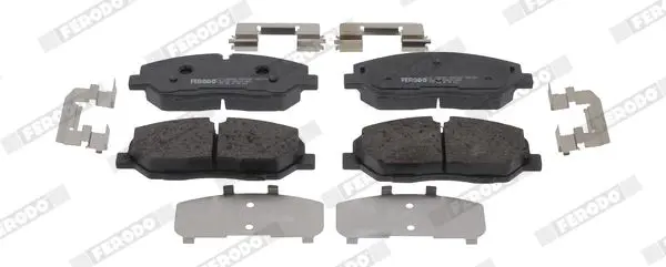 FERODO FDB5403 Комплект тормозных колодок,