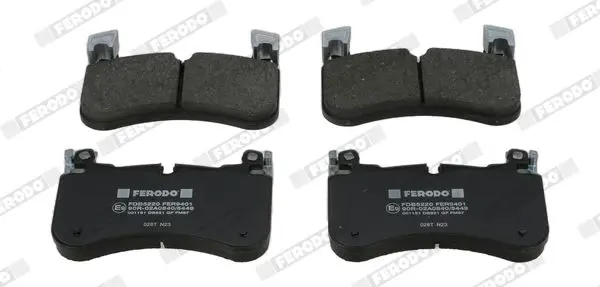 FERODO FDB5220 Комплект тормозных колодок,