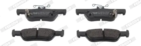 FERODO FDB5487 Комплект тормозных колодок,