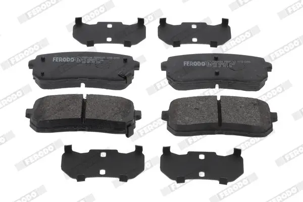 FERODO FDB5484 Комплект тормозных колодок,
