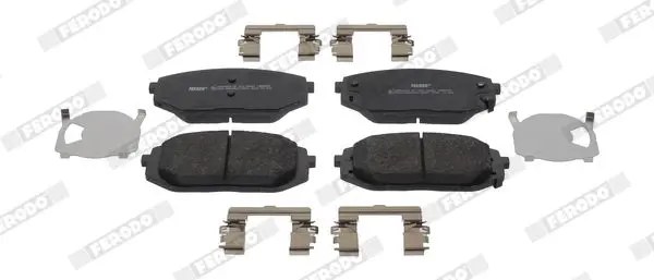 FERODO FDB5445 Комплект тормозных колодок,