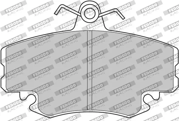 FERODO FDS845 Комплект тормозных колодок,