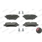 FDB4807 Тормозные колодки зад Audi