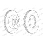 DDF1668C Тормозной диск