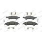 FDB4832 Комплект тормозных колодок,
