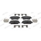 FDB5466 FERODO Комплект тормозных колодок,