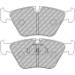 FDS1073 Комплект тормозных колодок,