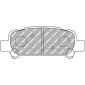 FDS1333 Комплект тормозных колодок,