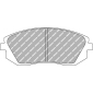 FDS1639 FERODO Комплект тормозных колодок,