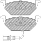 FDS1398 FERODO Комплект тормозных колодок,