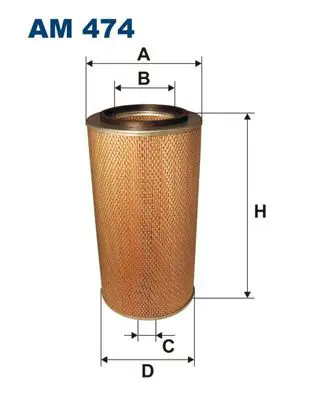 Filtron AM455 Фильтр воздушный MAN:
