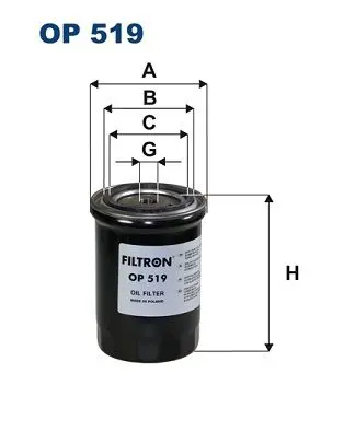 Filtron OE6762 Фильтр масляный BOVA: MAGIC