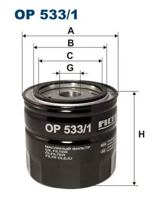 Filtron OE6824 Фильтр масляный OE682/4