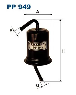 PP 841/5 Фильтр топливный аналог