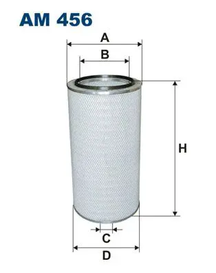 Filtron AM456 Фильтр воздушный MAN 40,440
