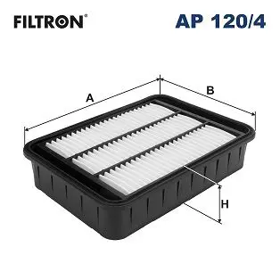 FILTRON AP1204 Фильтр воздушный CITROEN: C4