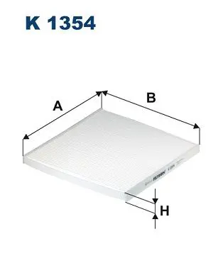 FILTRON K1354 Фильтр салона FILTRON (рамка)