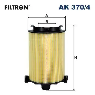FILTRON AK3704 Фильтр воздушный AK370/4
