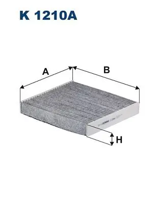 FILTRON K1210A Фильтр салонный угольный