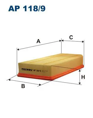 FILTRON AP1189 Фильтр воздушный AP118/9