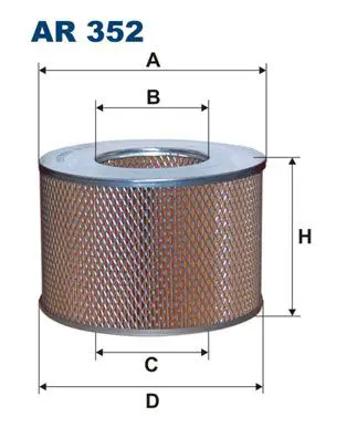 FILTRON AR352 Фильтр воздушный AR352