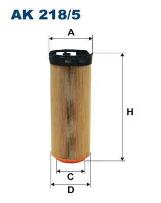 AK 218/5 Фильтр воздушный MB: C CLASS
