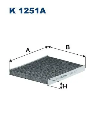 FILTRON K1251A Фильтр салонный K1251A
