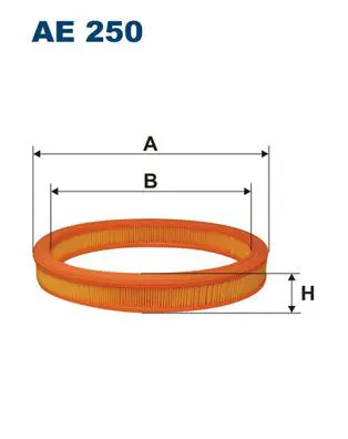 FILTRON AE250 Фильтр воздушный