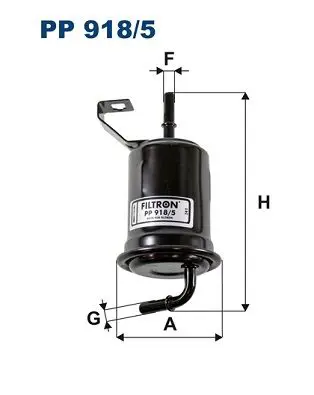 PP 918/5 Фильтр топливный FILTRON