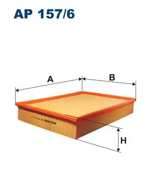 Filtron AP1576 Фильтр воздушный AP157/6