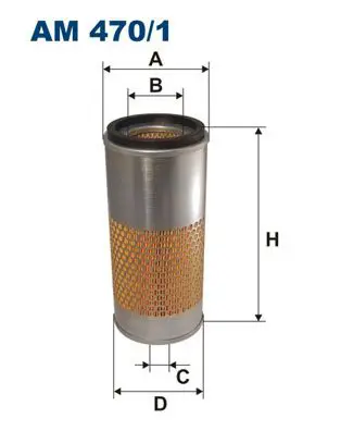 AM 470/1 Воздушный фильтр FILTRON