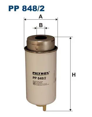 PP 848/2 Фильтр топливный PP848/2