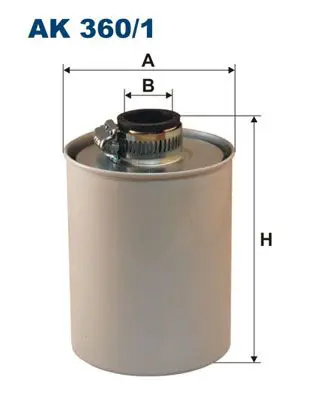 AK360/1 ФИЛЬТР ВОЗДУШНЫЙ