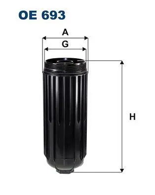 FILTRON OE693 Фильтр масляный