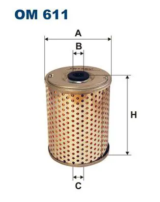 FILTRON OM611 Фильтр масляный