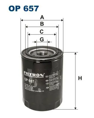 FILTRON OP657 Фильтр масляный