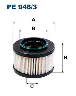 FILTRON PE9463 Фильтр топливный\ Chrysler