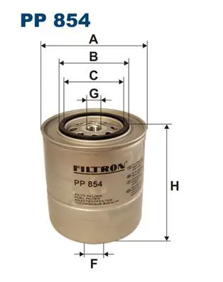 FILTRON PP854 Фильтр топливный