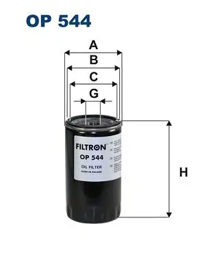 FILTRON OP544 Filtron OP 544 Фильтр масляный