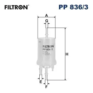 PP 836/3 Фильтр топливный PP836/3