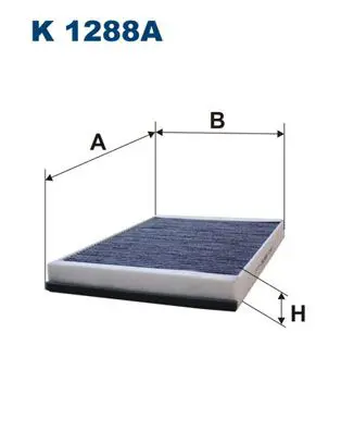 FILTRON K1288A Фильтр салонный угольный