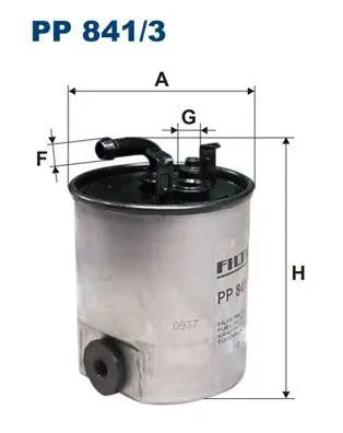 PP 841/3 Фильтр топливный PP841/3