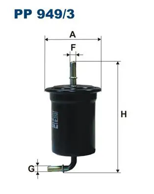 PP 949/3 Фильтр топливный PP949/3