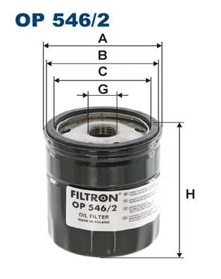FILTRON OP5462 Фильтр масляный